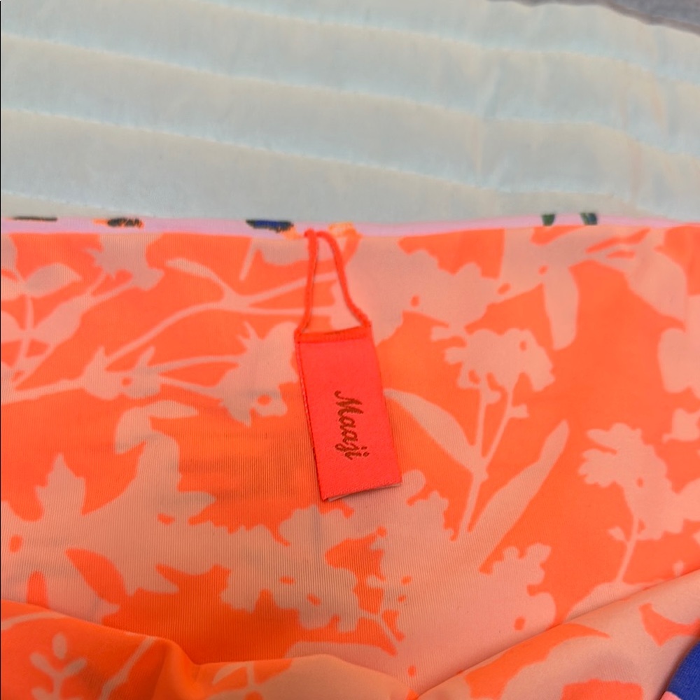 Maaji Tropical Print Bikini Bottom - Picture 2 of 6